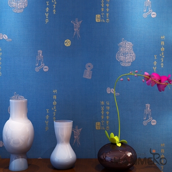 菡美洛中式花紋藝術(shù)3D立體浮雕墻紙廚房客廳臥室玄關(guān)沙發(fā)電視背景墻壁紙